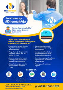 CEGAH COVID 19 CUCI DI LAUNDRY